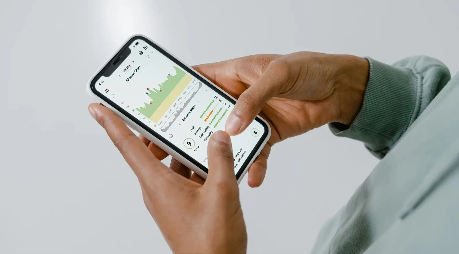 Aplicacion movil con indicadores